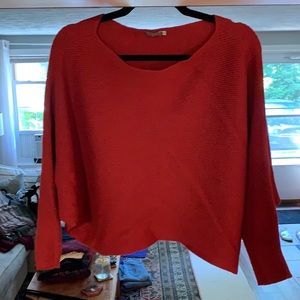 Cowl-neck autumn sweater